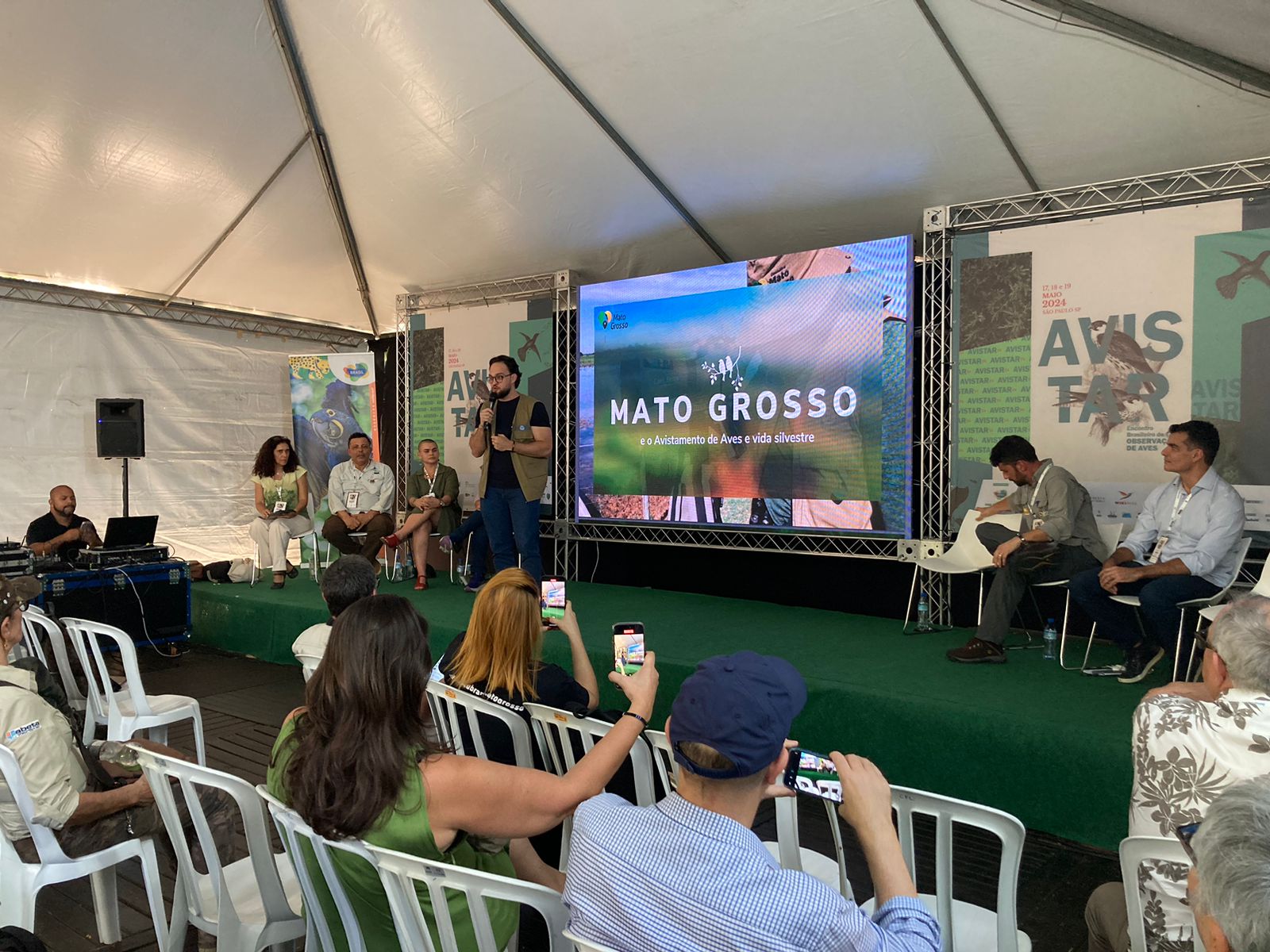 MT é destaque em evento nacional por ser um dos maiores refúgios de aves silvestres do país